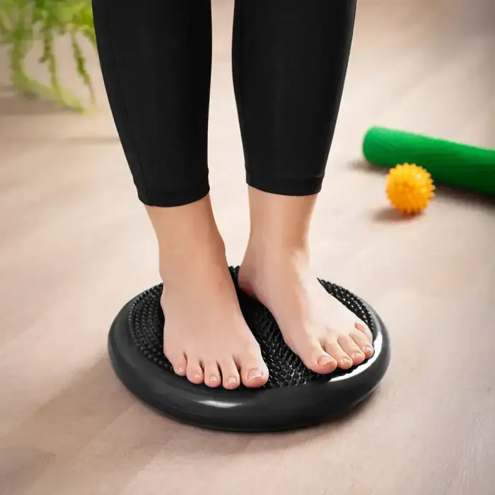 Wozinsky WPSD-02 sensory cushion for rehabilitation hedgehog - black Фото 4