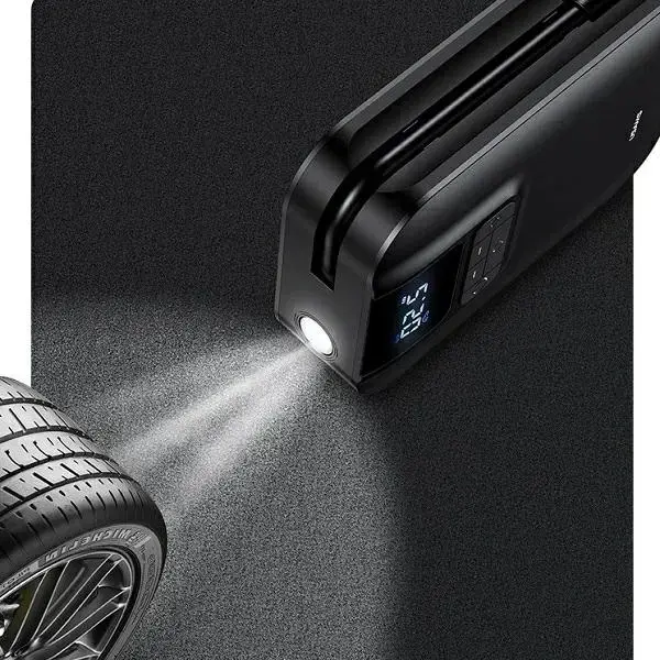 USAMS Mini Pump US-ZB215 Air Car Pump 5000mAh CQBZB21501 Foto 3