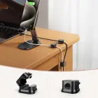 Joyroom JR-ZS368 magnetic cable organizer - black (6 pcs.) Фото 6