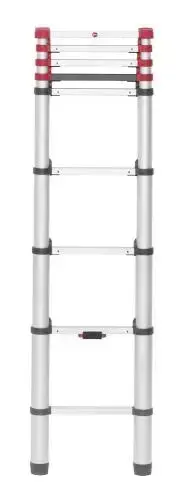 Kāpnes teleskopiskās T80 FlexLine / alumīnija / 9 pakāpieni Foto 2