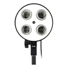 Studio set Puluz softbox 50x70cm, tripod, LED bulb 4 pcs PU5071EU Photo 3