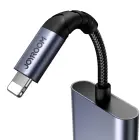 Joyroom SY-L01 Lightning to Lightning | 3.5 mm mini jack DAC adapter 2in1 - black Фото 6
