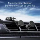 Magnetic car phone holder Forcell F-Grip MagFlex windshield / dashboard / air vent black Photo 12