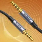 Ugreen cable AUX mini jack 3.5mm cable (male) - 3.5mm mini jack (male) 2m black (AV183) Photo 4