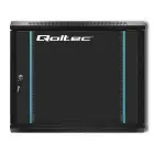 Qoltec RACK Cabinet 19" | 9U | 600 x 500 x 450 | Tempered doors | Hanging | Steel case | Lock | Black Foto 11