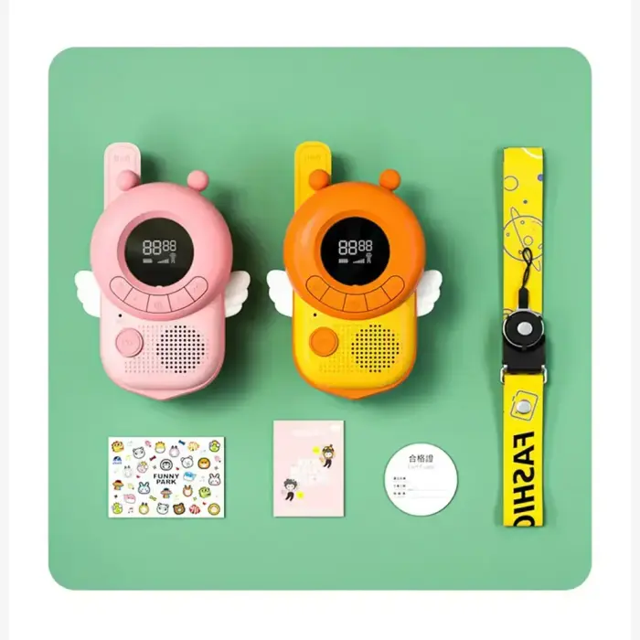 Walkie-talkie for children K22 Bee + Battery Charger + 8xRechargeable HR03/AAA 900mAh Foto 11