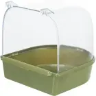 Aksesuārs putnu būriem - Trixie Bath House, semi/circle 15*14*14cm. Foto 2