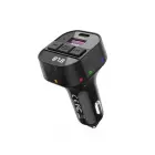 XO transmitter FM BCC17 Bluetooth MP3 car charger 30W black + cable USB-C - USB-C Foto 2