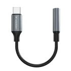 Wozinsky WACM-01 USB-C Adapter - 3.5mm Mini Jack - Black Фото 1