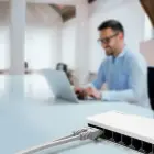 Qoltec Network SWITCH | 8 x RJ45 port | 100Mbps | Fast Ethernet | LAN Photo 7