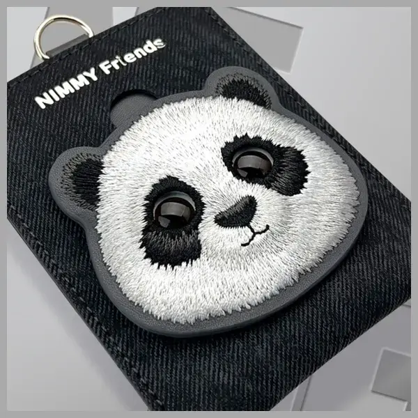Nimmy portfel na karty czarny|black Big   Eyed Pet 2.0 Cat Фото 8
