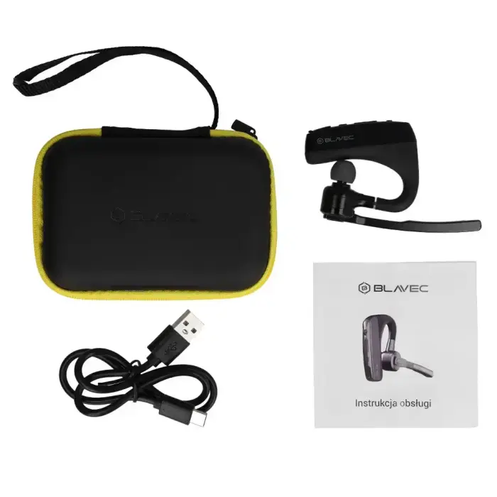 Blavec Bluetooth Headset Voyager 1 Multipoint (BHVG1-B) black Foto 6