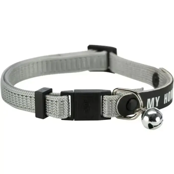 Kakla siksna kaķiem - Trixie Cat collar with address tag, nylon, 1 gab Foto 4