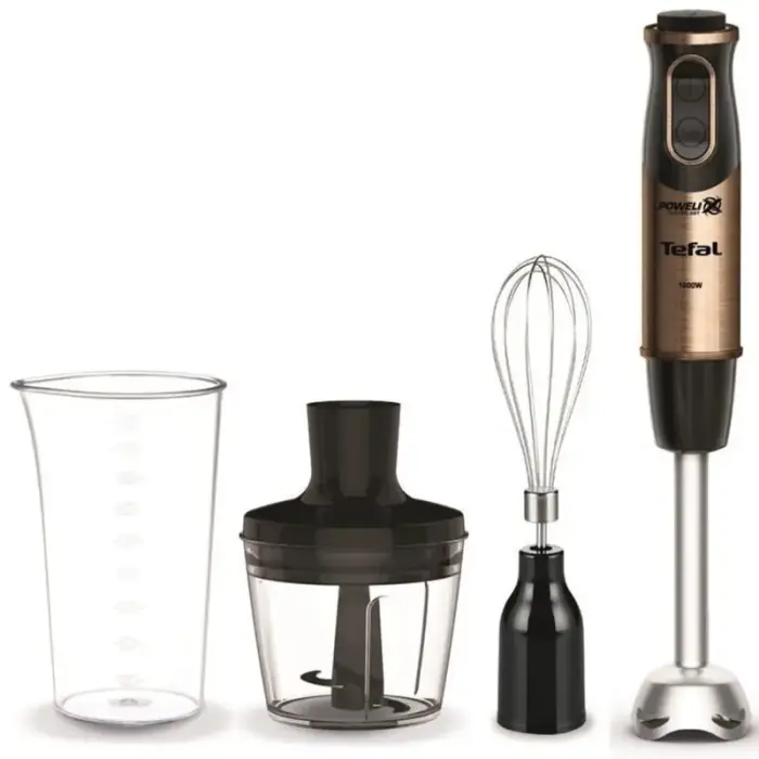 TEFAL rokas blenderis QUICKCHEF 3IN1, 1000W, melns/vara Foto 4