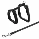 Krūšu siksna ar pavadu kaķiem - Trixie Harness with Lead 22:42cm/10mm, Lead 1.25m. Foto 4