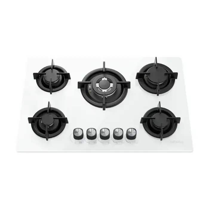 ISEASY MGBG-775 gas hob with 5 burners (white) Фото 3