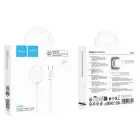 Wireless charger Hoco 2,5W USB C compatible with Apple Watch and Samsung Watch CW59 white Foto 9