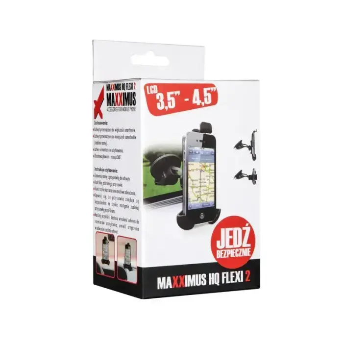 CAR HOLDER MAXXIMUS HQ FLEXI 2 SIZE 3.5"-4.7" Photo 2
