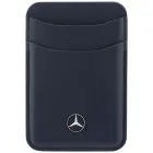 Magnetic Card Wallet Mercedes Leather navy Foto 1