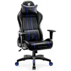 Gaming chair Diablo Chairs X-One 2.0 Normal Size black-blue Foto 1