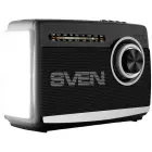 Speaker SVEN SRP-155, black (3W, Bluetooth, FM/AM/SW, USB, microSD, flashlight, battery) Foto 3