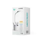 Desk LED Lamp 5W with pen holder PURE FLB-20 AGNES white Forever Light Photo 5