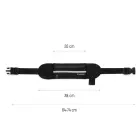 Wozinsky expandable running belt black (WRBBK1) Foto 3