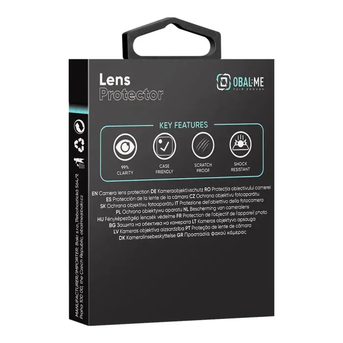 OBAL:ME Lens Protector for Apple iPhone 17 Pro|17 Pro Max Silver Foto 5