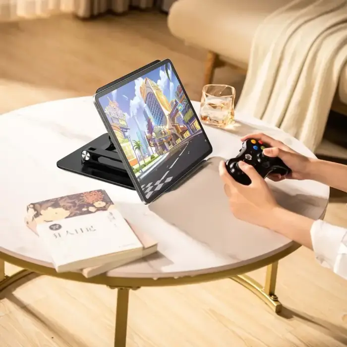 Wozinsky WRS-CPY84SB 360 Aluminum Laptop and Tablet Stand + Free Smartphone Stand - Black Фото 21