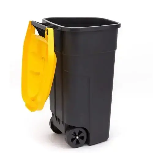 Wheeled bin 110L black/yellow Photo 2