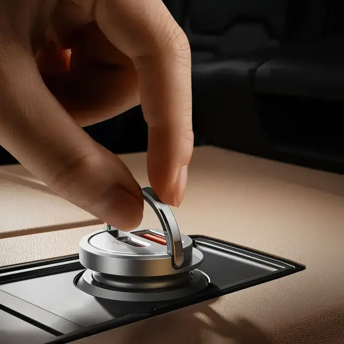Orico MiniRing Pro 45W USB-A + USB-C Car Charger - Silver Foto 9