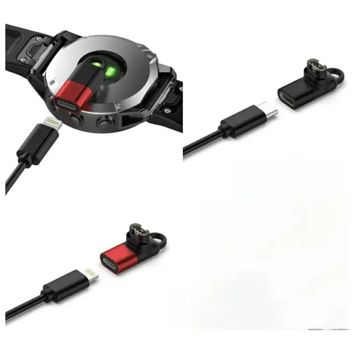 Adapter Lightning Beline do ładowania     zegarków Garmin czerwony Photo 6
