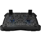 CANYON NS03, Cooling stand dual-fan with 2x2.0 USB hub, support up to 10”-15.6” laptop, ABS plastic and iron, Fans dimension:125*125*15mm(2pcs), DC 5V, fan speed: 800-1000RPM, size:340*265*30mm, 435g Photo 2