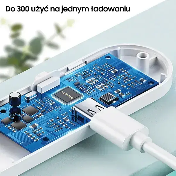 USAMS Mini UV-C Disinfecting Lamp Handheld Sterilizer white ZB159XDD01 (US-ZB159) Photo 5