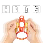 Rockbros FK338 Bike Bottle Holder - Red and Yellow Фото 6