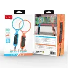 iPega SW2054 Tennis Rackets for JoyCon Controllers Nintendo Switch 2 Red/Blue (Damaged Package) Photo 4