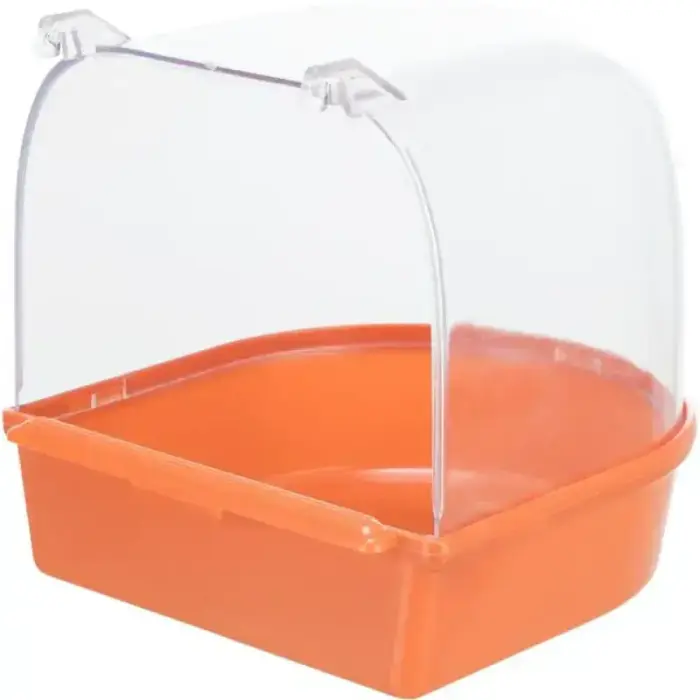 Aksesuārs putnu būriem - Trixie Bath House, semi/circle 15*14*14cm. Foto 3
