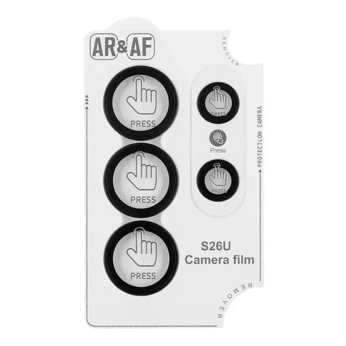 OBAL:ME Lens Protector for Samsung Galaxy S26 Ultra Black Foto 2