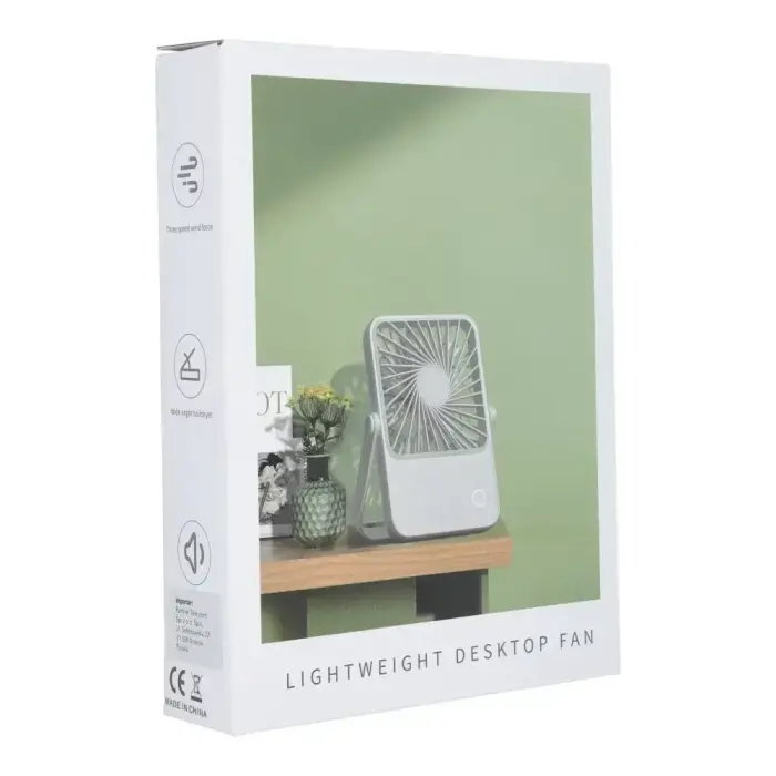 Desk fan with adjustable stand HX-122 dark blue Фото 2