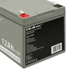 Qoltec AGM battery | 12V | 12Ah | Maintenance-free | Efficient| LongLife | for UPS, security Фото 4