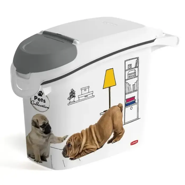 Контейнер для хранения корма Pets Life Dogs 6кг 15л 23x50x36см собака Фото 2