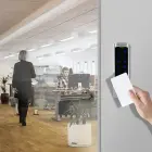 Qoltec Code lock DIONE with RFID reader Code | Card | key fob | Doorbell button | IP68 | EM Фото 5
