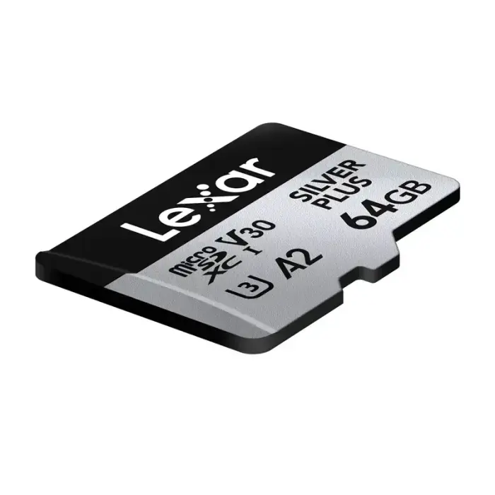 Karta pamięci Lexar High-Performance Silver Plus microSDXC 64GB + adapter Фото 5