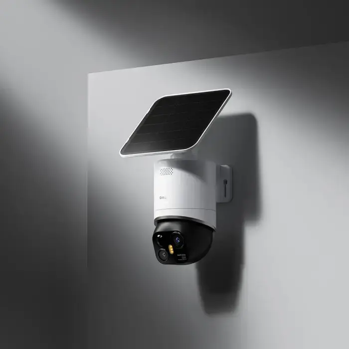 Kamera zewnętrzna Dreame Navo Elite 1 Outcam 360° z panelem solarnym - biała Foto 2