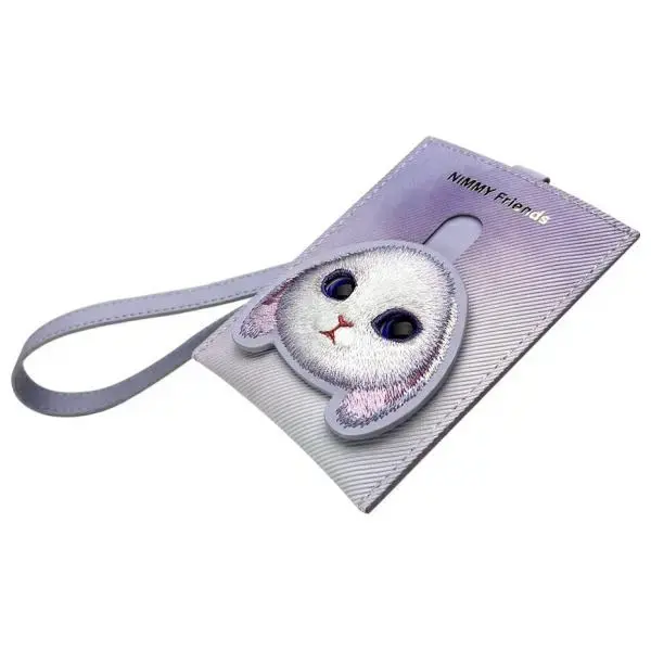 Nimmy portfel na karty fioletowy|purple   Big Eyed Pet 2.0 Rabbit Фото 2