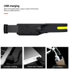 LED headlamp with IPX4 motion sensor USB-C 1200 mAh - black Photo 16