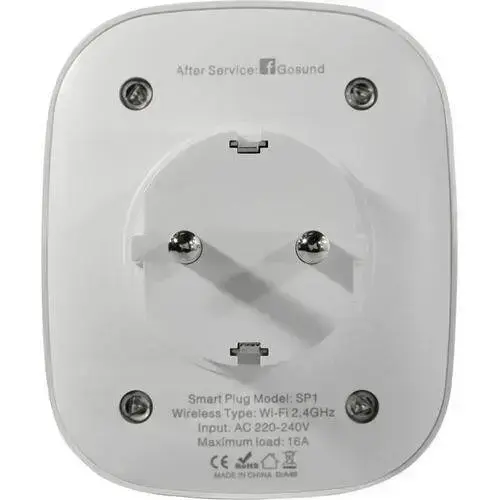 Gosund SP1-C smart socket WiFi Apple Home Kit (2pcs) Photo 5