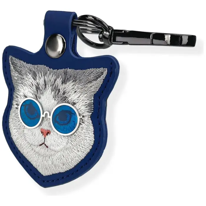 Case locator Nimmy Glasses Cool   Cat blue Фото 3