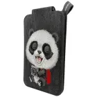 Magnetic phone wallet stand  Nimmy New Big-Eye Cute Pets 2.0 Panda black Photo 3