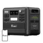 FOSSIBOT F2400 2400W Charging Station (Black) Foto 1